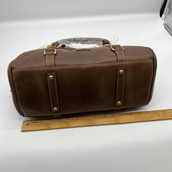 Dooney & Bourke Women Handbags Florentine Leather Satchel Elephant - Picture 7 of 16